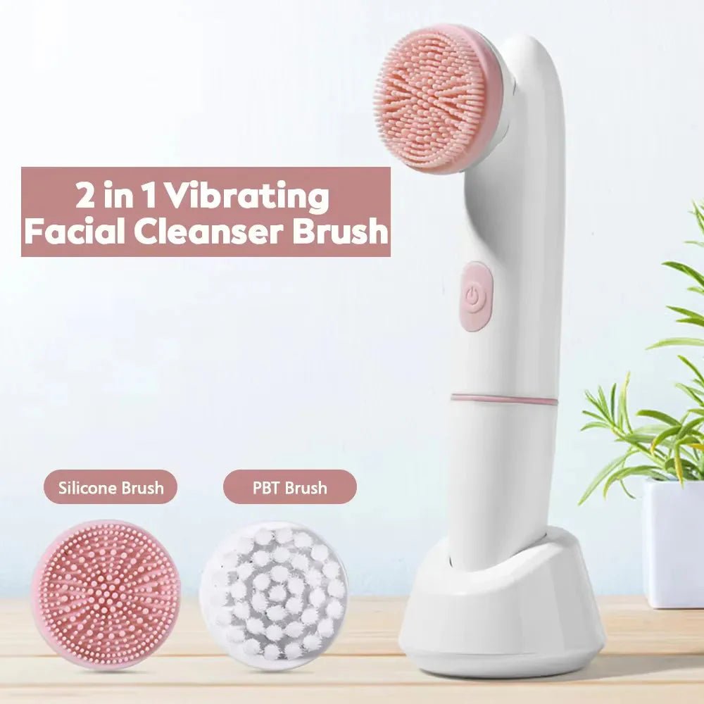 VibrantGlow Facial Brush - The Beauty Up