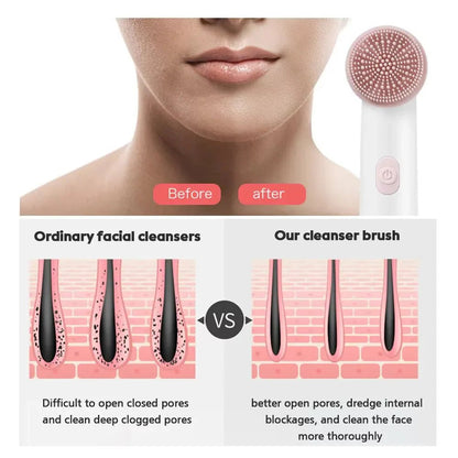 VibrantGlow Facial Brush - The Beauty Up