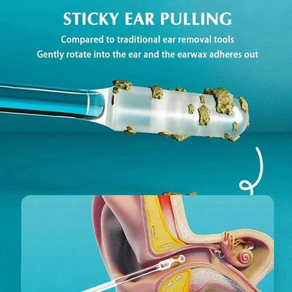 Sticky Clean™ Earwax Remover – Reusable Ear Cleaning Tool - The Beauty Up